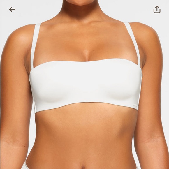 SKIMS Body wireless strapless bra NWT MARBLE WHITE 34DD (sk0018) - Picture 2 of 5